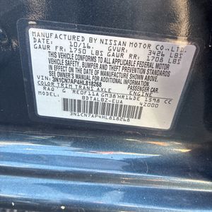 2017 Nissan VERSA SV — миниатюра 52