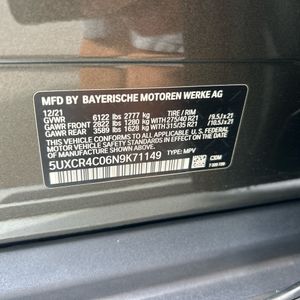 2022 BMW X5 SDRIVE40I — миниатюра 50
