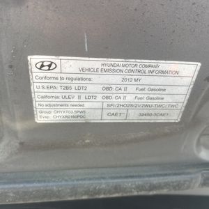 2012 Hyundai SANTA FE SE thumbnail 43