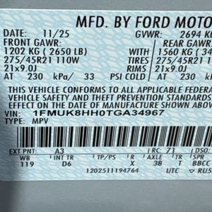 2026 FORD EXPLORER PLATINUM 缩略图 49