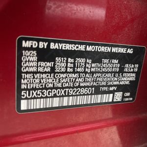 2026 BMW X3 30 XDRIVE 缩略图 52
