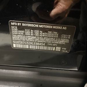 2019 BMW X3 SDRIVE30I 照片 50