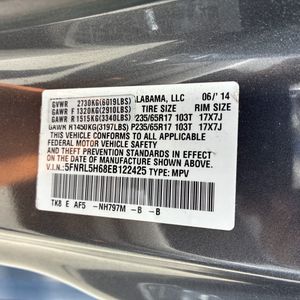 2014 Honda ODYSSEY EX-L 照片 46