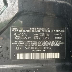2013 Hyundai SONATA GLS 缩略图 52