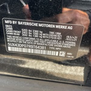 2024 BMW X3 SDRIVE30I thumbnail 50