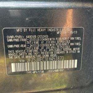 2014 Subaru FORESTER 2.5I PREMIUM — фото 54
