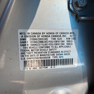 صورة مصغرة 54 لـ 2011 Acura MDX SH-AWD W/TECH