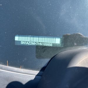 2017 Nissan MURANO S thumbnail 52