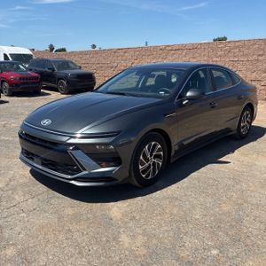 HYUNDAI SONATA HYBRID BLUE - 1