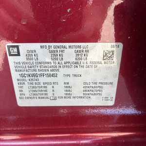 2015 Chevrolet SILVERADO 2500HD LT — миниатюра 51