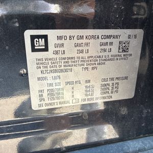 2016 Chevrolet TRAX LS — миниатюра 49