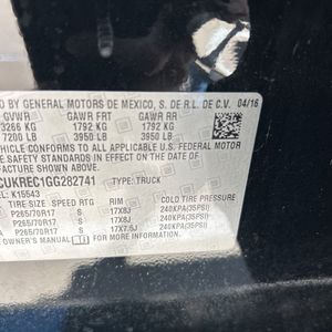 صورة مصغرة 45 لـ 2016 Chevrolet SILVERADO 1500 LT