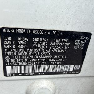 2016 Honda HR-V LX 缩略图 51