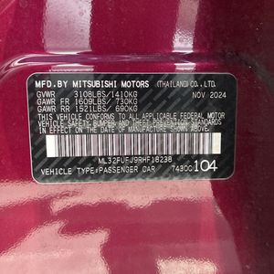 2024 Mitsubishi MIRAGE G4 LE 缩略图 50