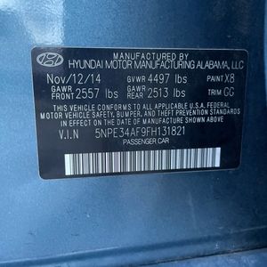 صورة 51 لـ 2015 Hyundai SONATA SPORT