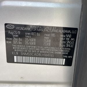2020 Hyundai SANTA FE SEL — миниатюра 51
