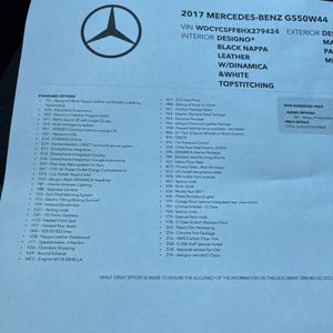 2017 Mercedes-BENZ G-CLASS 缩略图 57