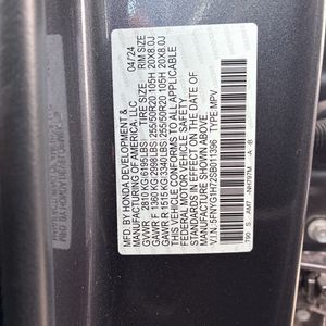 2025 Honda PILOT TOURING — миниатюра 56