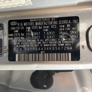 2019 KIA SORENTO LX thumbnail 52