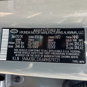 صورة 52 لـ 2024 Hyundai TUCSON SEL