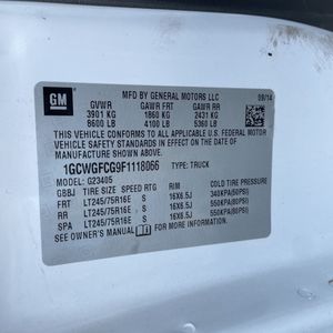 2015 Chevrolet EXPRESS 2500 — миниатюра 49