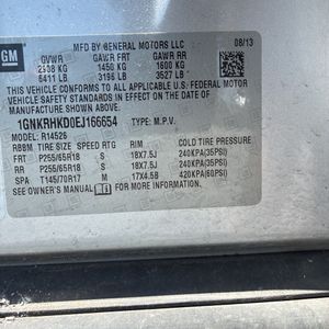 2014 Chevrolet TRAVERSE LT — миниатюра 53