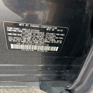 2019 Subaru FORESTER BASE — миниатюра 49