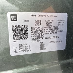 2023 Chevrolet TRAVERSE LT CLOTH — миниатюра 51