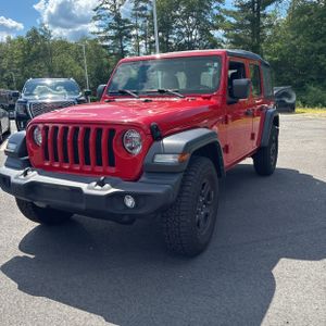 2022 JEEP WRANGLER UNLIMITED SPORT — фото 1