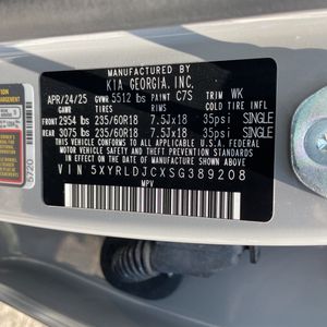 2025 KIA SORENTO S thumbnail 54