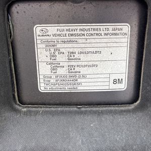 2010 Subaru OUTBACK PREMIUM — миниатюра 46