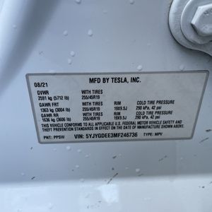 صورة مصغرة 44 لـ 2021 Tesla MODEL Y LONG RANGE