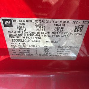 2014 Chevrolet SILVERADO 1500 LTZ — миниатюра 51