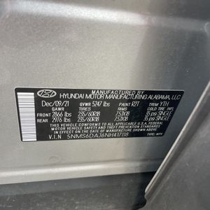 2022 Hyundai SANTA FE SEL 照片 50