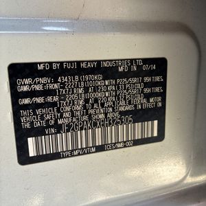 2014 Subaru XV CROSSTREK 2.0I LIMITED 缩略图 51