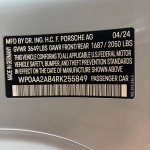 2024 Porsche 718 CAYMAN BASE 缩略图 49