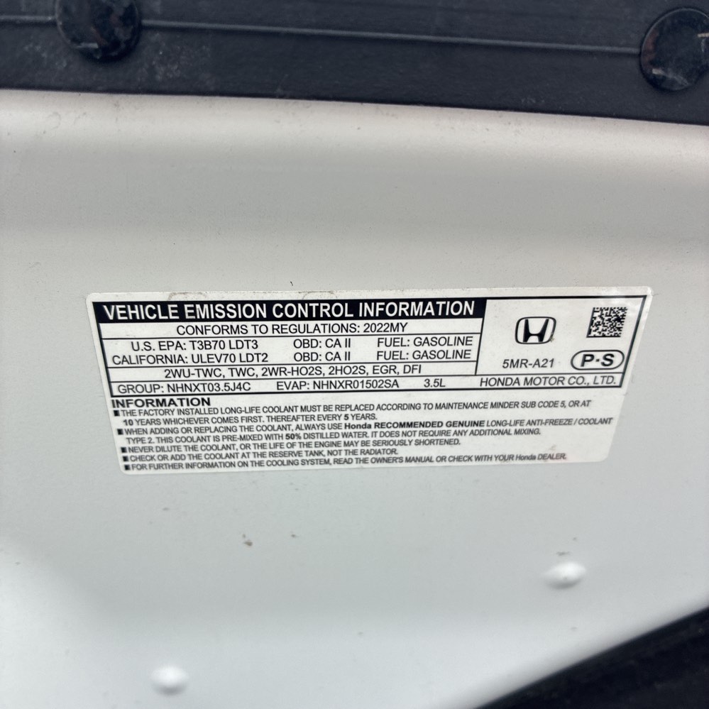 2022 Honda Odyssey EX-L photo 114